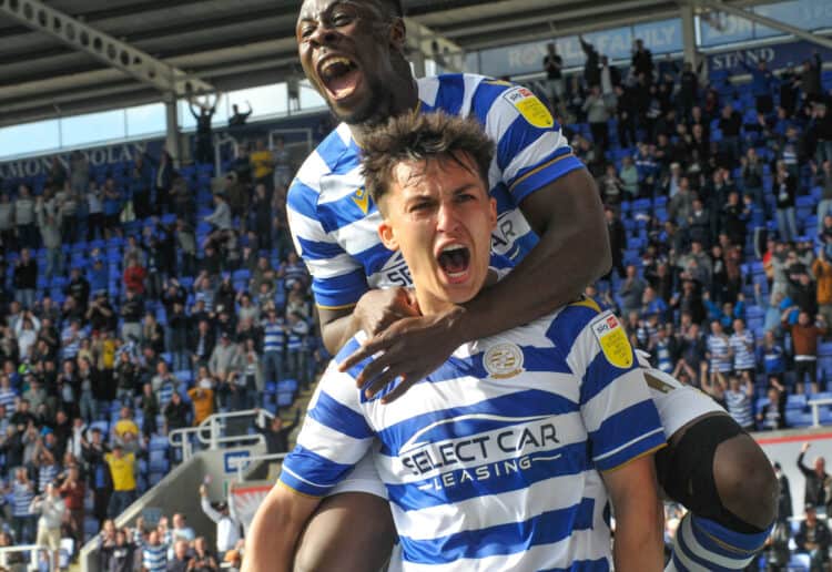 Reading v Swansea - Andy Yiadom and Tom McIntyre