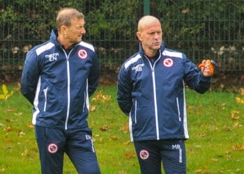 Reading FC - Mark Bowen and Eddie Niedzwiecki
