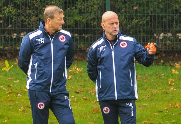 Reading FC - Mark Bowen and Eddie Niedzwiecki