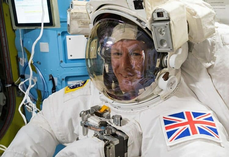 Major Tim Peake brings his brand new live show to The Hexagon, in which he speaks about his experiences as an astronaut in the European Space Agency. Picture: NASA via Wikimedia Commons