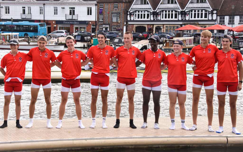 Mark Kakoma (fourth from right), Radley College B © Alistair Craigie