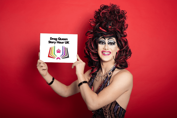 Aida H Dee, from Drag Queen Story Hour UK