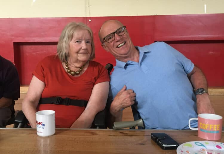From left: Angela Addison and Tony Freeman have attended Reading Stroke Support Group for six years Picture: Ji-Min Lee