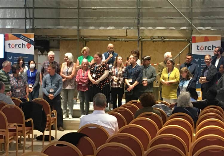 Torch boasts a team of 80 volunteers, who were celebrated and prayed for at the commissioning service at Greyfriars Church Picture: Ji-Min Lee