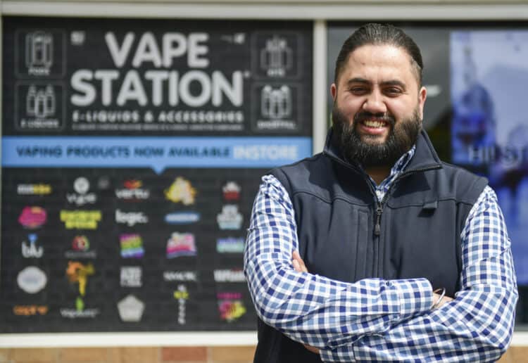 Aman Uppal is a convenience store owner who is removing tobacco products to help customers