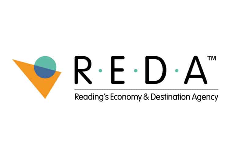 The new logo for REDA - the new name for Reading UK CIC
