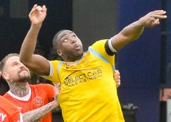 Yakou Meite scored for the third time this pre-season as Reading eased to a 2-0 win over Wimbledon. Picture: Steve Smyth