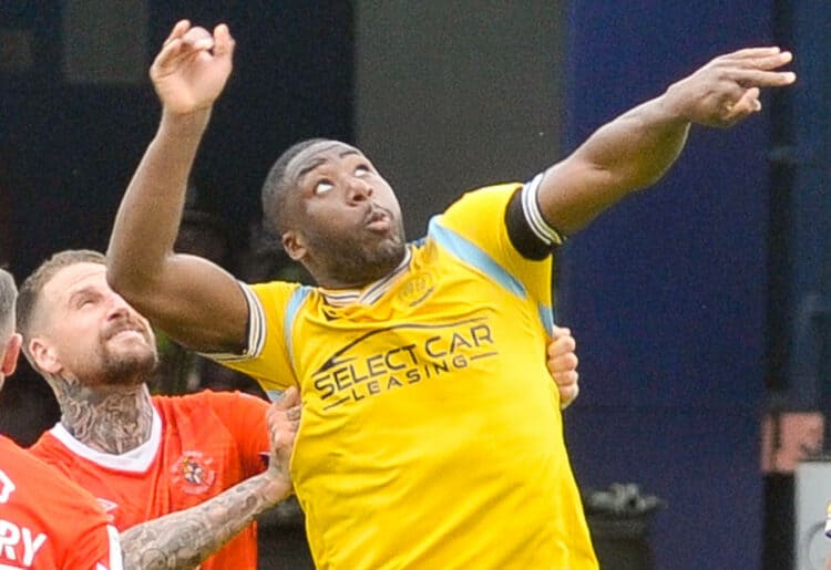 Yakou Meite scored for the third time this pre-season as Reading eased to a 2-0 win over Wimbledon. Picture: Steve Smyth