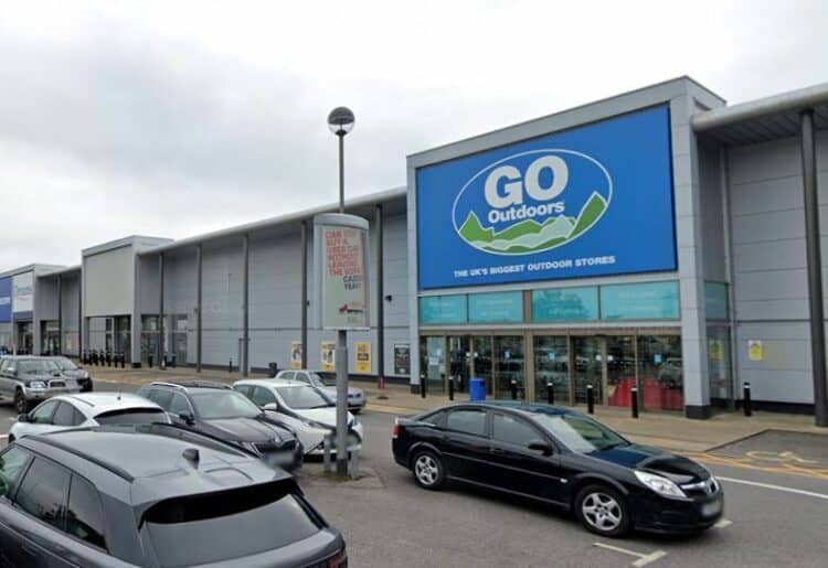 The former Go Outdoors store will be combined with a neighbouring unit to house Home Bargains Picture: Google Maps