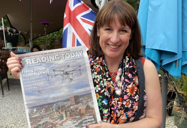 Shadow Chancellor Rachel Reeves met residents of Reading on Thursday, July 21 Picture: Phil Creighton