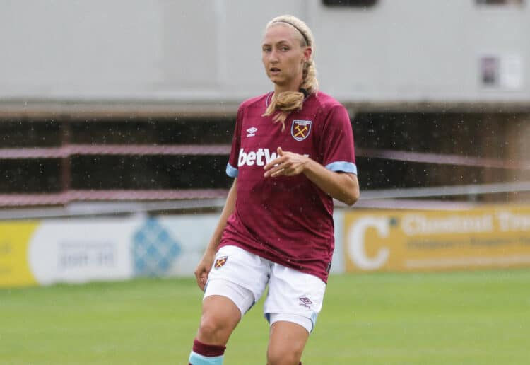 Brooke Hendrix Picture: Wikimedia Commons https://commons.wikimedia.org/wiki/File:Lewes_FC_Women_0_West_Ham_Utd_Women_5_pre_season_12_08_2018-355_%2843970308182%29.jpg