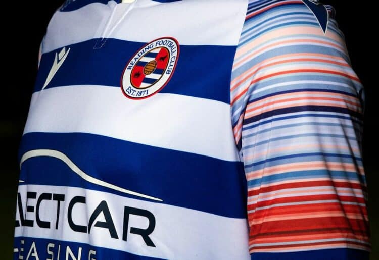 Reading FC Shirt/Kit Launch #showyourstripes.info - @oceanterra - University of Reading (Ed Hawkins) (Reading FC Shirt/Kit Launch #showyourstripes.info - @oceanterra - University of Reading