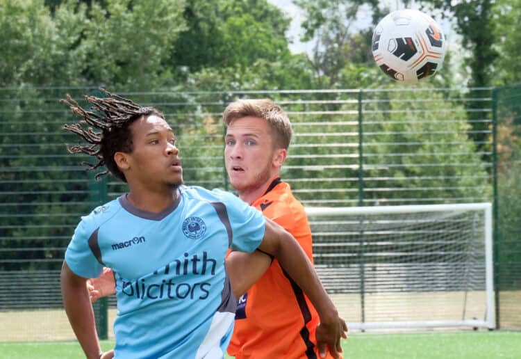 Wokingham & Emmbrook v Woodley United Pictures: Andrew Batt