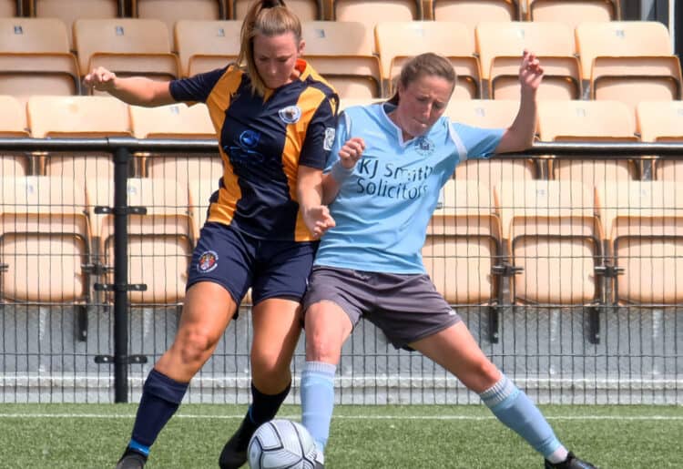 Slough Town Ladies v Woodley United Ladies Pictures: Andrew Batt