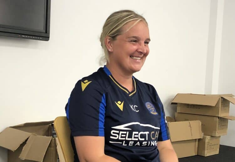 Reading FC Women's manager Kelly Chambers