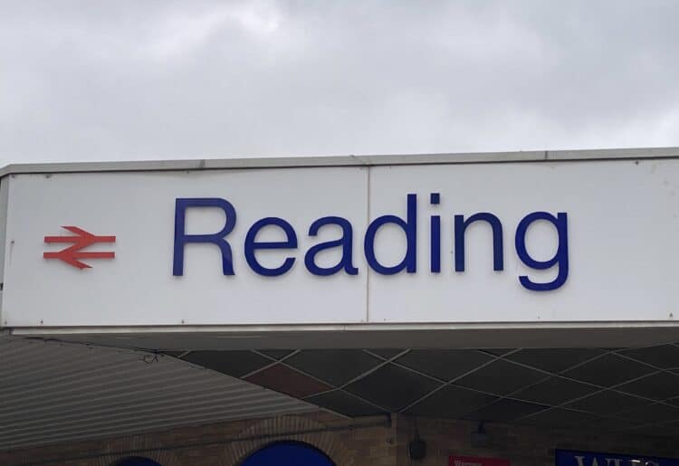 Reading Station this morning. A police cordon has been lifted following a suspected murder last night Pciture: Phil Creighton