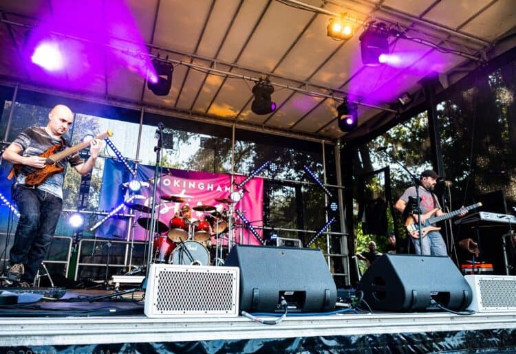 PLAYING: Kepler Ten at the Wokingham Festival back in 2019 Picture: Andrew Merritt