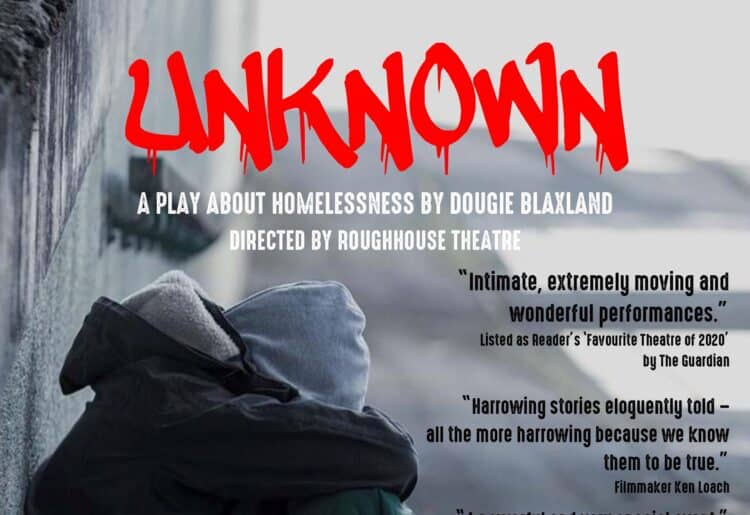 Unknown is coming to South Street Arts Centre in Reading this October