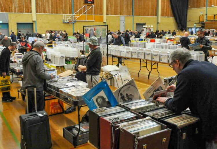The Record Fair at Rivermead on Friday.