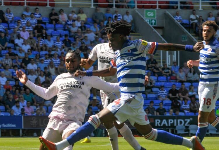 Reading FC secured their first points of their 2022-23 Championship campaign, coming from behind to defeat Cardiff 2-1. Picture: Steve Smyth
