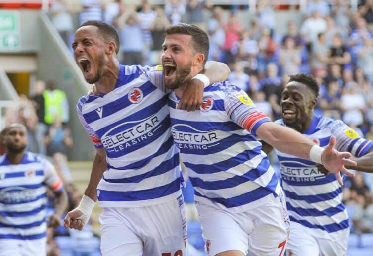 Reading v Cardiff City The Penalty Celebrations.