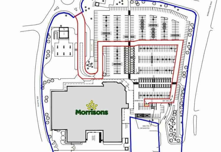 Morrisons is seeking retrospective permission for a barbers pod in its car park