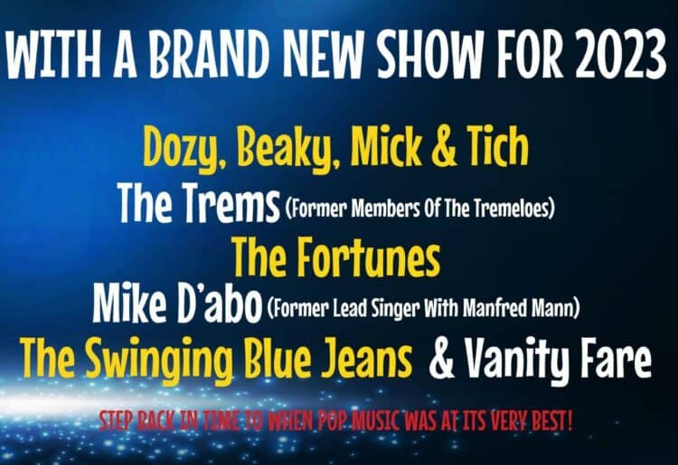 The Sensational 60s Experience is returning to The Hexagon in March 2023