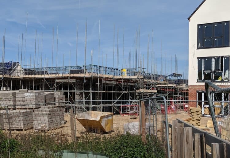 House builing Picture: Phil Creighton