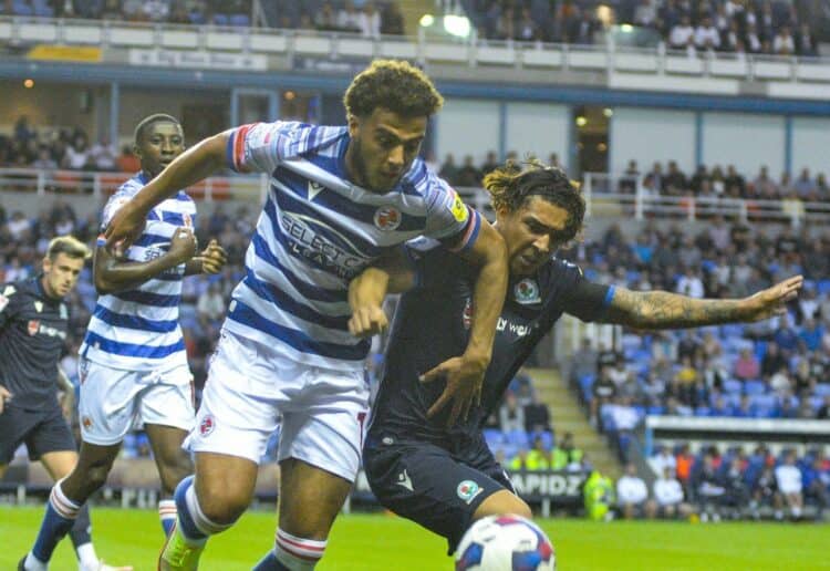 Reading FC put in a commanding performance on Wednesday night, defeating table-topping Blackburn 3-0. Picture: Steve Smyth