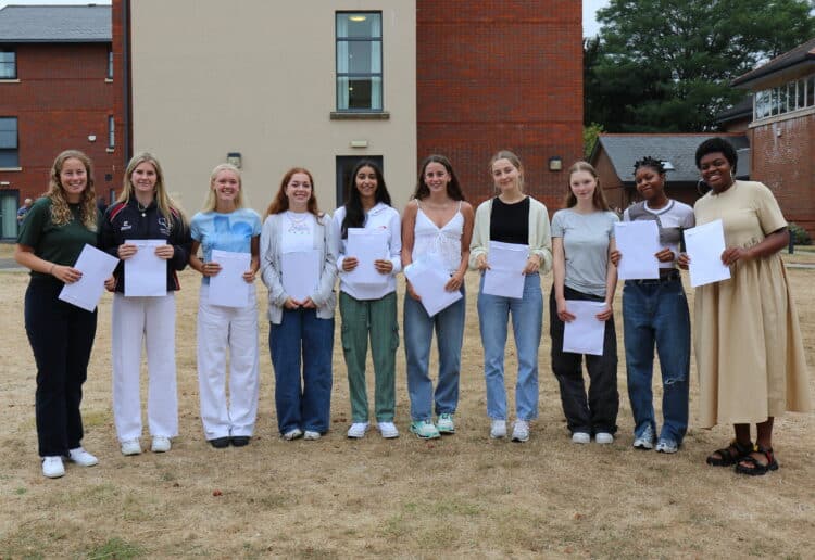 Queen Anne's School in Caversham announced more than four in five grades were B or above on Thursday, August 18. Picture: Courtesy of Queen Anne's School