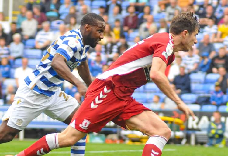 Reading v Middlesborough Picture: Steve Smyth