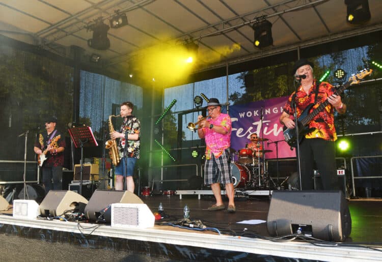 Wokingham Festival in 2019 saw The Jiveoholics perform Picture: Steve Smyth