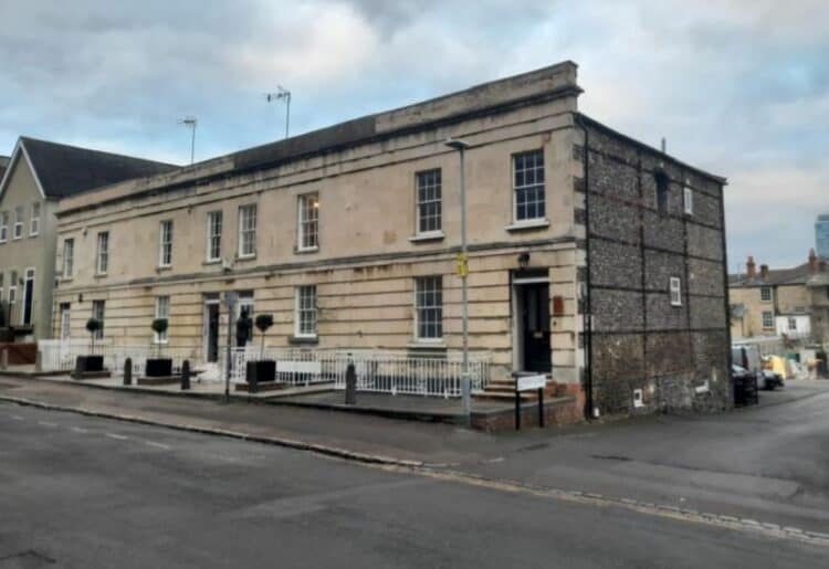 The exterior of 49 South Street, which will be converted into a home Picture: LDRS
