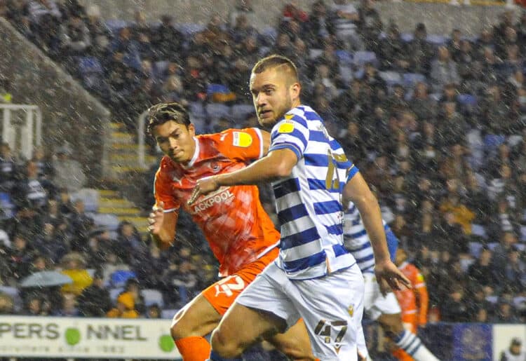 Reading v Blackpool - George Puscas