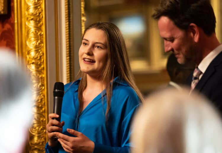 Alexandra Tiantova a Prince Albert Foundation scholar at Wellington College, achieved straight As