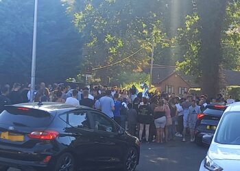 Residents gather to pay respects after victim of Pierces Hill incident dies