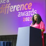 Master of ceremonies and host, Bridgitte Tetteh. Picture: Laura Bennetto, Courtesy of BBC Berkshire