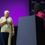 Carer Award winner Caroline Saunders. Kirsten O'Brien. Picture: Laura Bennetto, Courtesy of BBC Berkshire