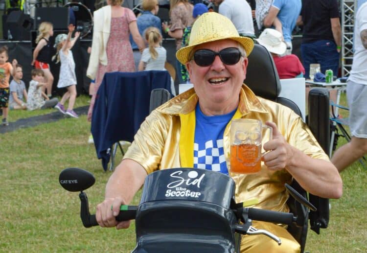 Twyford Beer Festival on Saturday.

Ian Wisdom, happy with the success of the event.-