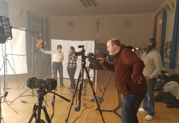 Reading filmmakers in action
