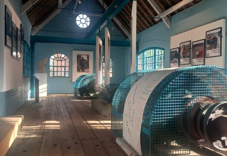The exhibition is currently showing at the Turbine House at the Riverside Museum, Blake's Lock, but will move to The Pavillion later in September.