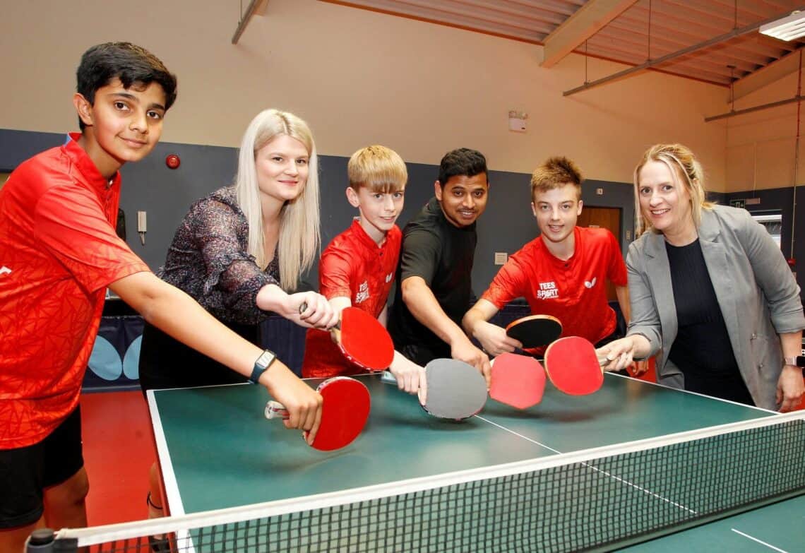 Housebuilder sponsors table tennis club in search of emerging talent