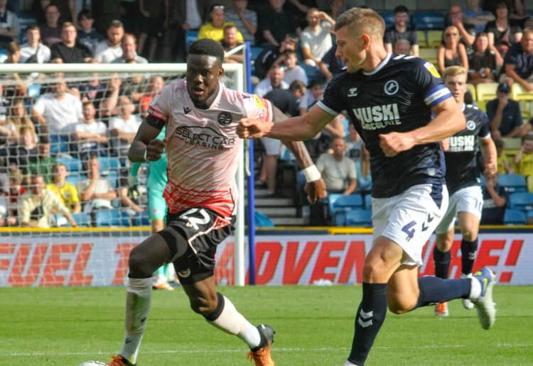 Reading FC midfielder Mamadou Loum Picture: Steve Smyth