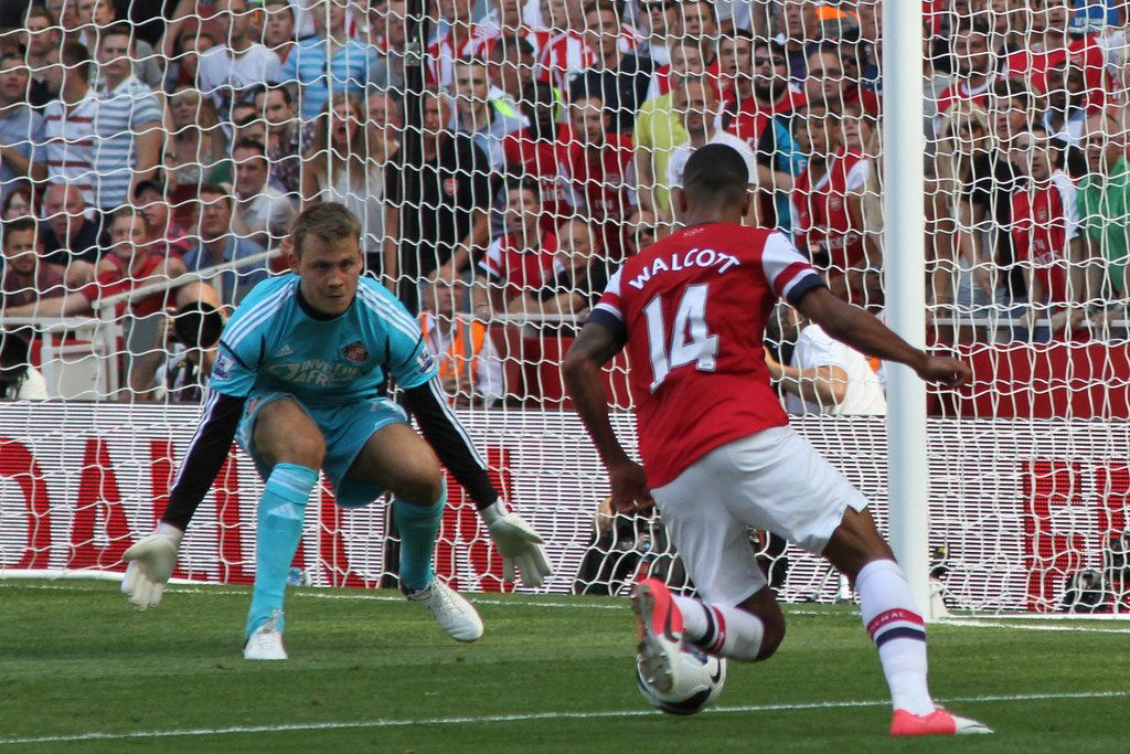 Theo Walcott Picture: Ronnie Macdonald