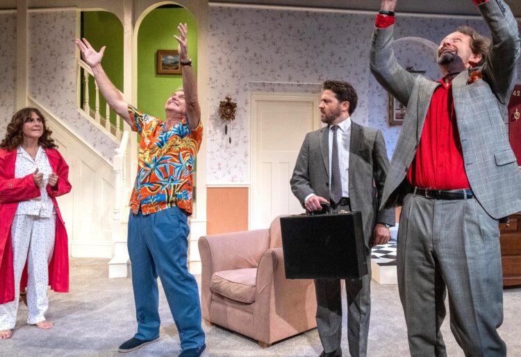 Funny Money at The Mill at Sonning Picture: Andreas Lambis