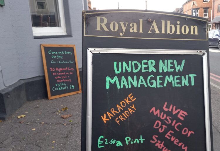 The Royal Albion celebrastes its new management with a night of live music from 8pm on Friday, September 16.