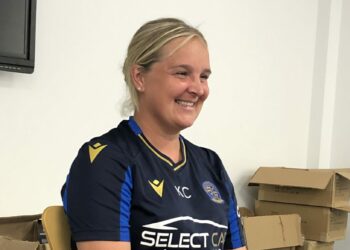 Reading FC Women's manager Kelly Chambers