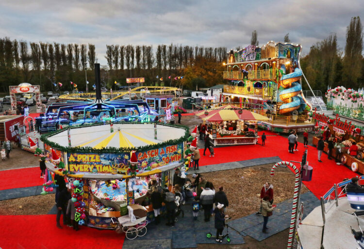 Reading Winter Wonderland returns to the borough with a successful first weekend. Picture: DVision Images