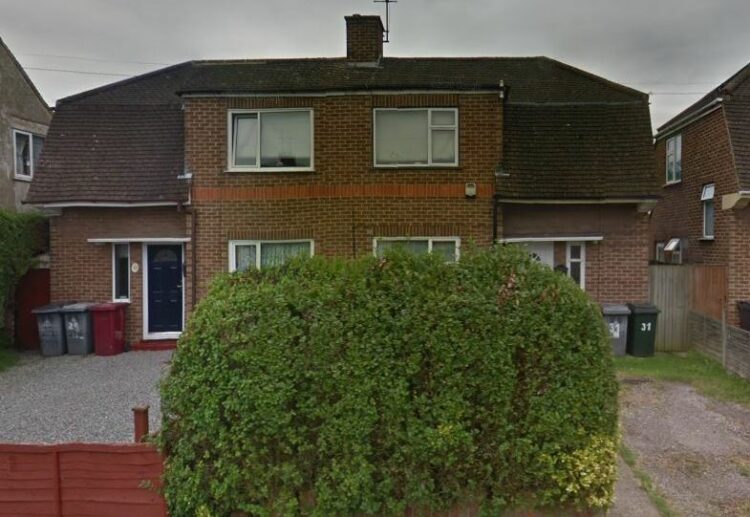 Greenfields Road in Whitley. The Harrison family is due to be evicted from the home. Credit: Google Maps