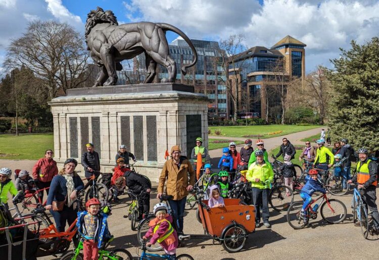 LET'S GET KIDICAL: Kidical Mass organise family bike rides to help children and adults feel more comfortable cycling. Picture courtesy of Kidical Mass